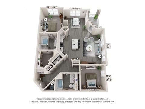 Brooke Floor Plan Hawthorne Waterstone, Mooresville, NC.